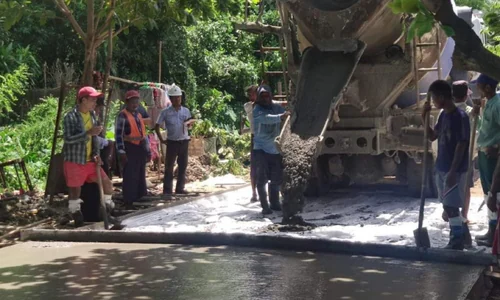 Concrete placement supervision
